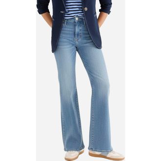 Nic+Zoe Vantage High Waist Wide Leg Jeans in Coastline at Nordstrom, Size 31