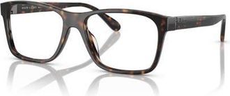 Ralph Lauren 54mm Rectangle optical glasses in Tortoise at Nordstrom