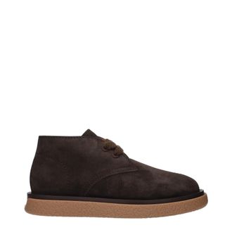 Dior Sahara Stiefel f&uuml;r Herren Wildleder Braun/Dunkelbraun