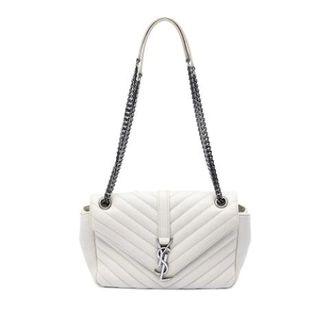 Saint Laurent Pre-owned Shoulder Bags, female, White, Size: ONE SIZE Pre-owned The Envelope
