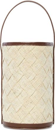 Poolside cylinder bucket bag - women - Fabric - OS - Neutrals
