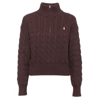 Ralph Lauren Mujer, Jerseys, Marr&oacute;n, Talla: M