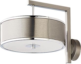 Jupiter Applique Moderna Cromo Argento Tonda 1xe14 11w Jazz