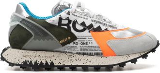 RUN OF Sneakers Ro-1 JET M - Heren - Sneakers - Veelkleurig - 40 EU - Katoen - Schoenen