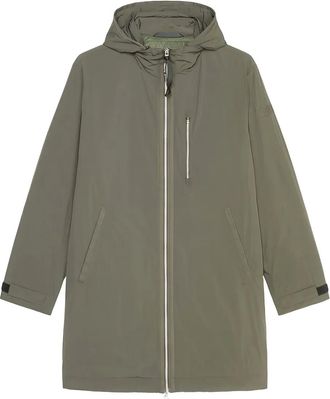 Marc O'Polo Cargo parka met capuchon - Groen