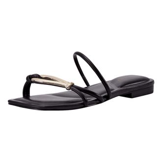 Marc Fisher Mazza Black Leather MIMAZZA Womens