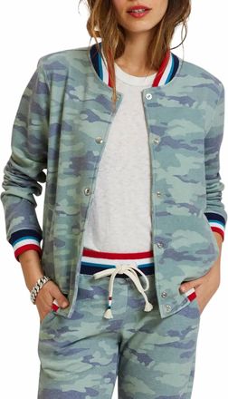 Sol Angeles Camo Bomber In Camouflage