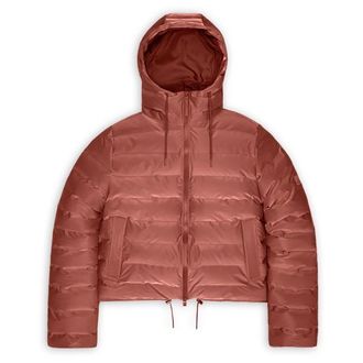 Rains Lohja Short Puffer Jacket W3T2 Freizeitjacke - Unisex | rot