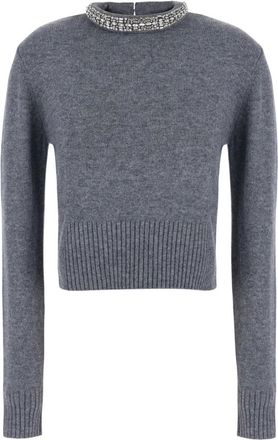 Pinko Mujer, Jerseys, Gris, Talla: S