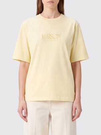 Maison Kitsun&eacute; T-Shirt Woman color Yellow