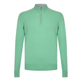 Callaway Heren Sweater Top met Ritssluiting (Sprinkhaan)