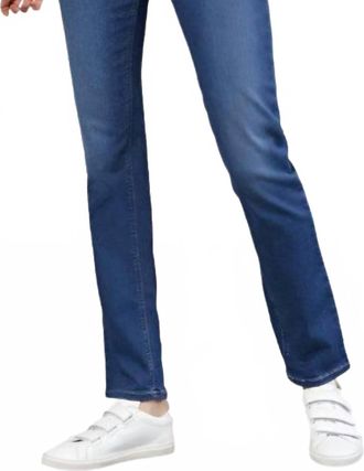 Mac Jeans Dream Straight Jeans - 32 Length In Mid Blue