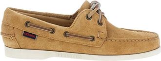 Sebago Brown Lace-up Loafers