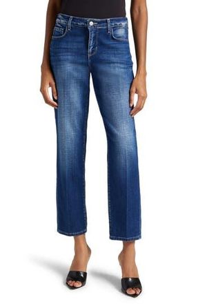 L'agence Marjorie Mr. Slouch Slim Fit Straight Leg Jeans in Carson at Nordstrom Rack, Size 24