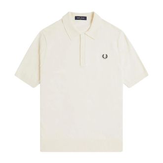 Fred Perry Hombre, Camisetas, Blanco, Talla: M