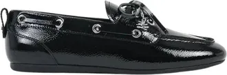 Karl Lagerfeld Schoenen, Dames, Zwart, 37 EU, Leer, Marlee Loafers