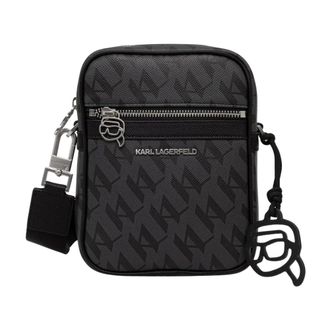 Karl Lagerfeld Hombre, Bolsos, Negro, Talla: ONE Size