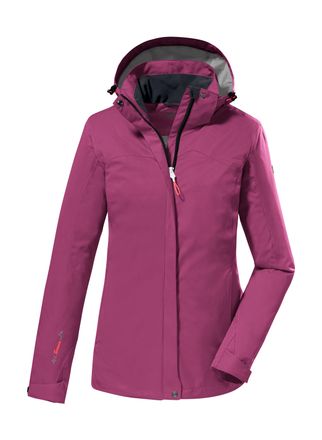 Killtec Outdoorjacke KILLTEC KOS 133 WMN JCKT, Damen, Gr. 42, pink, Oberstoff: 100% Polyester, Futter: 100% Polyester, Jacken Outdoorjacke, Wasser- und winddi