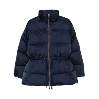Elisabetta Franchi Dames, Jassen, Blauw, Maat: S