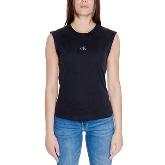 Calvin Klein Jeans Mouwloze Coltrui Top