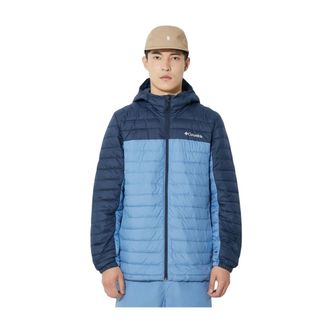 Columbia Silver Falls Hooded Jacket - Heren - Ski Jassen - Blauw - L - Leer - Fitness