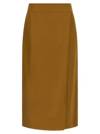 Alberto Biani Viscose Midi Womens Skirt
