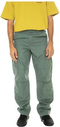 Carhartt Work in Progress Straight Broeken - Heren - Straight fit broeken - Groen - W30 L32 - Katoen - Broeken