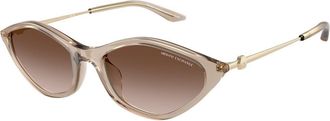 A|X Armani Exchange AX4152SU 836613 Womens Sunglasses Brown Size 55