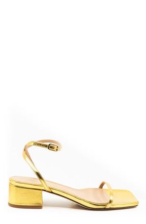 Andrea Gomez Brook Sandal in Gold at Nordstrom, Size 40.5
