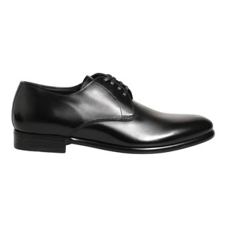 Dolce & Gabbana Business Shoes, male, Black, Size: 6 US Derby Dress Shoes