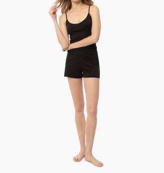 Under The Canopy Organic Lounge Short In Black