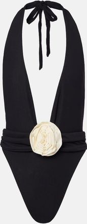 Same Swim Costume intero Rose V con applicazioni floreali