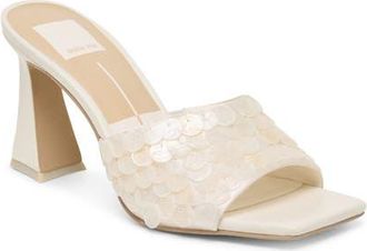 Dolce Vita Nandy Confetti Sandal in Ivory Sequin at Nordstrom, Size 5.5