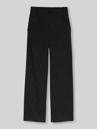 Tom Tailor Denim Weite Hose mit elastischem Bund in Black, Gr&ouml;&szlig;e XS