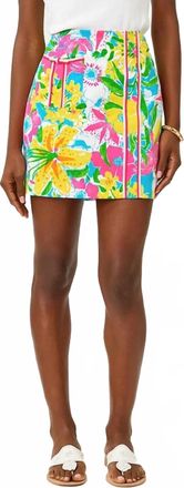 Lilly Pulitzer Kels Mini Skort In Multi Lovely Lilly