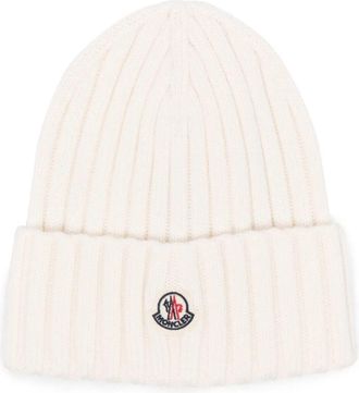 Moncler Hat Wool White