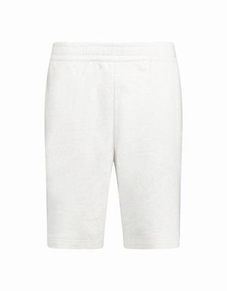 Burberry Mens Burberry Raphael Cotton Shorts Oatmeal - Grey - Size: 32/34
