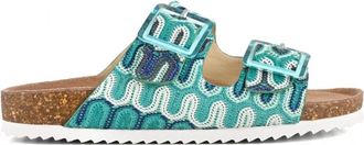 Colors Of California Schoenen, Dames, Veelkleurig, 39 EU, Multicolor Sandaal