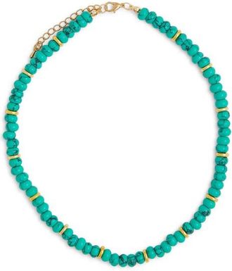 Petit Moments Elfie Stone Necklace in Turquoise at Nordstrom