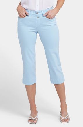 NYDJ Marilyn Straight Leg Capri Jeans in Aquatic at Nordstrom, Size 6