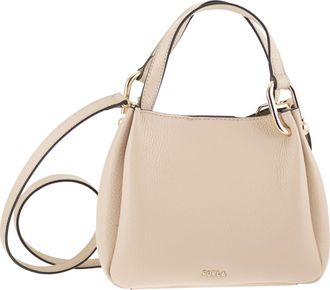 Furla Nuvola Mini - Tas met handvat aan de bovenkant van generfd leer