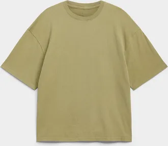 Djab Mens Peachskin washed crew-neck T-shirt DJAB 101 Oversized fit