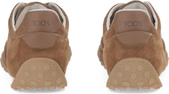 Tod's Suede Sneaker - Tan