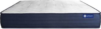 Actisom Colchón blanco con espuma viscoelástica 160 x 200
