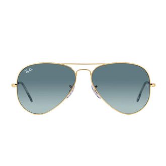 Ray-Ban Sunglasses Rb3025 001/3 M Aviator Gold/Blue Gradient Unisex