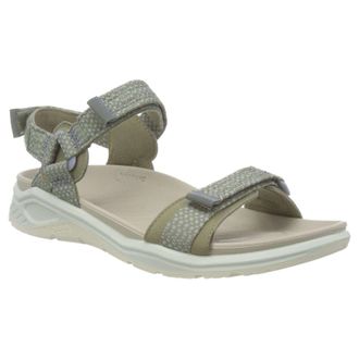 Ecco Ecco X-Trinsic Textile Womens Hook and loop Sandals - Vetiver - Size:UK 6.5-7
