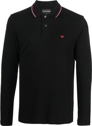 Emporio Armani Logo Cotton Polo Shirt