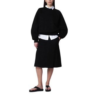 Dries Van Noten Dames, Sweatshirts & Hoodies, Zwart, Maat: XS Denim