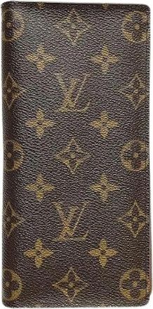 Louis Vuitton Pre-owned Wallets, male, Brown, Size: ONE SIZE Pre-owned Canvas wallets