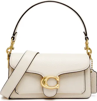 Coach Tabby 20 Leather Cross-body bag - Cream - One Size